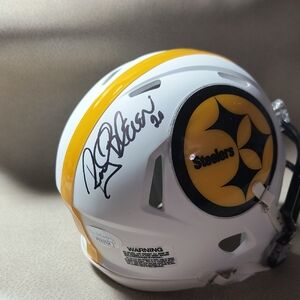Autographed Pittsburgh Steelers Mini Helmet